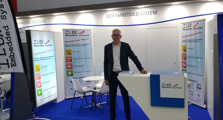 Ilex Embedded Systems at Medica/Compamed trade faire in Düsseldorf November 2021.